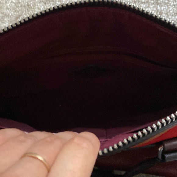 Fossil Multicolored Fall Crossbody and Hand Purse - Picture 8 of 11